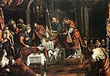 Jacopo Robusti Tintoretto Canvas Paintings - The Circumcision
